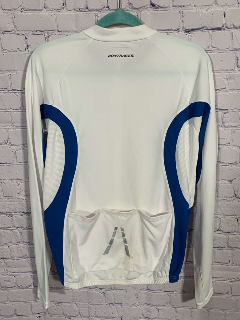 Bontrager Mens Circuit Cycling Jersey Long Sleeve White Size M Athletic Stretch - Picture 6 of 8